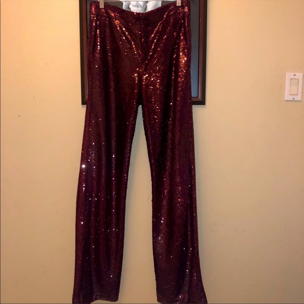 Fun for the time of the year. Zara sequence flare palazzo pants